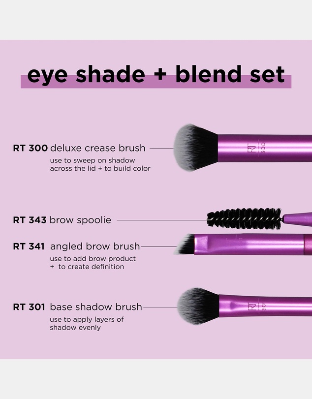 Real Techniques - Eye Shade & Blend Twin Pack