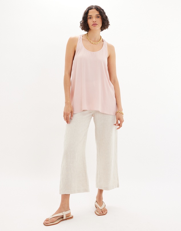 Amelius - Sabine Side Button Top