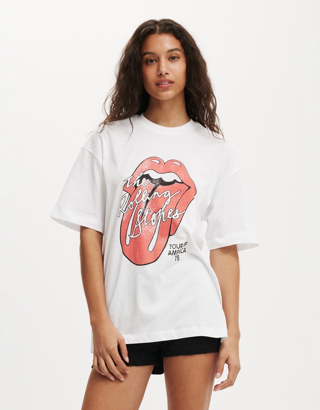 Cotton On - The Lcn Music Boxy Graphic Tee