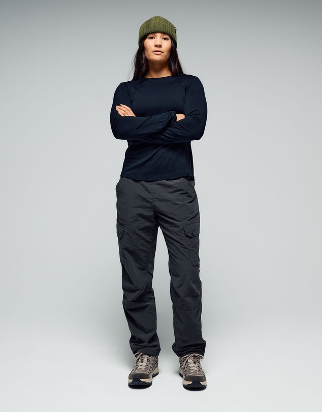 Kathmandu - 100% Merino Long Sleeve Crew Top