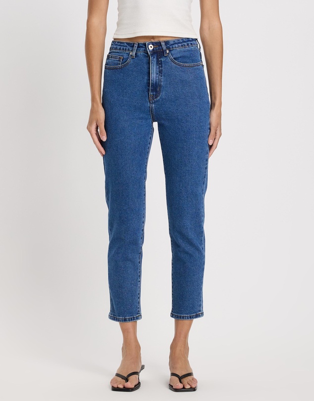 The Fated - Izzy Cropped Mum Jeans