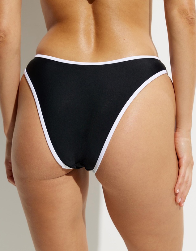 Dazie - Beach Bound Swim Contrast Bikini Bottoms