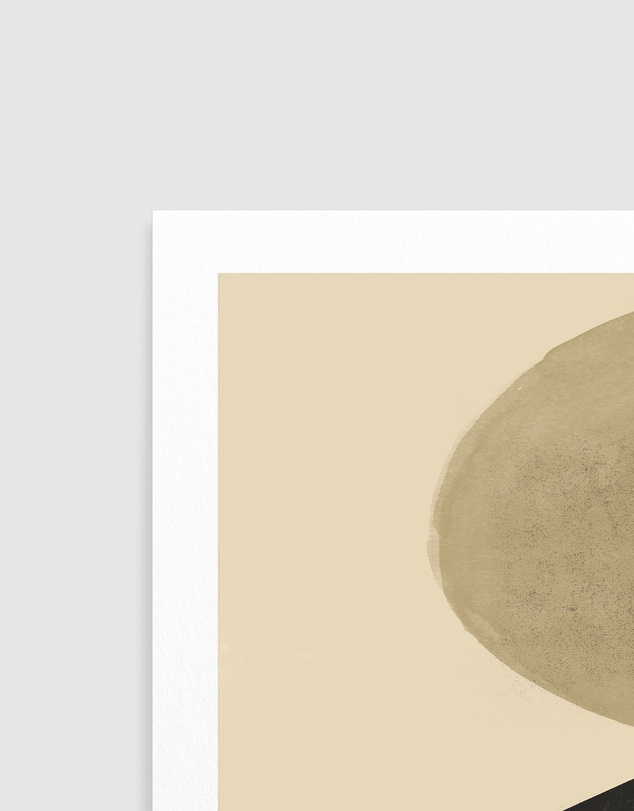 Olive et Oriel - Interaction Balance No.2 by The Miuus Studio Art Print