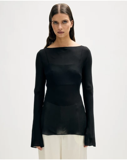 Minima Esenciales - Olen Sheer Layered Top