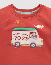 Purebaby - Christmas Postal Van Tee -Kids-Babies