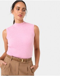 Forcast - Charm Mock Neck Knit