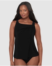 Miraclesuit Swimwear  - Rock Solids Atria Wired High Neck Tankini Top