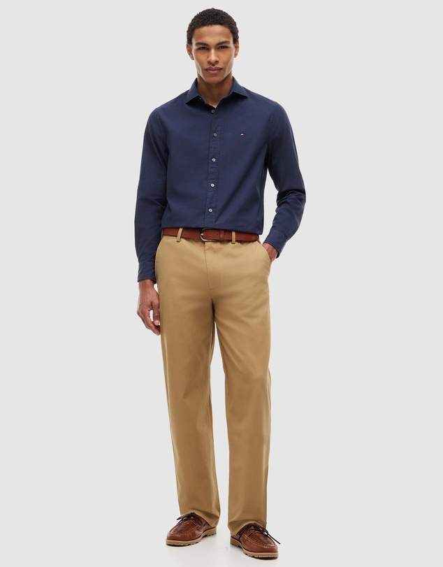 Tommy Hilfiger - Regular Fit Washed Poplin Shirt