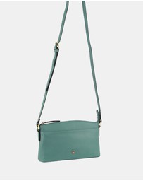 Pierre Cardin - Pierre Cardin Leather Crossbody Bag