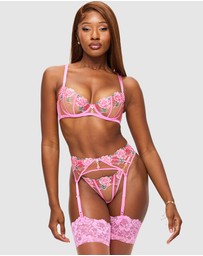 Ann Summers - Caged Rose Non-Padded Balcony Bra