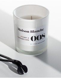 Maison Blanche - 008 Peony & Peppercorn - Large Candle