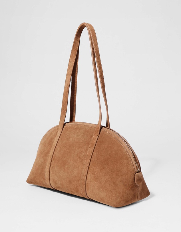 & Other Stories - Suede Bowling Bag