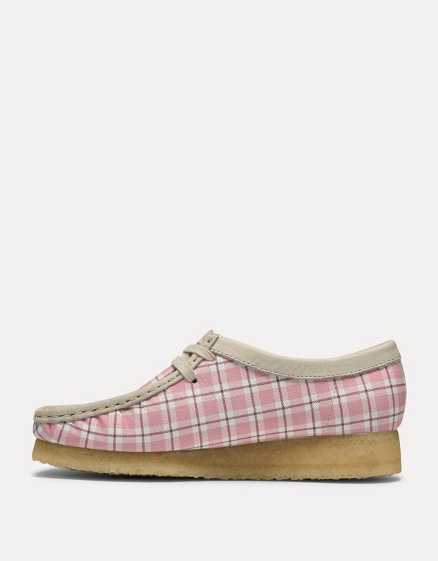 Clarks Originals - Wallabee (W) Pink Check