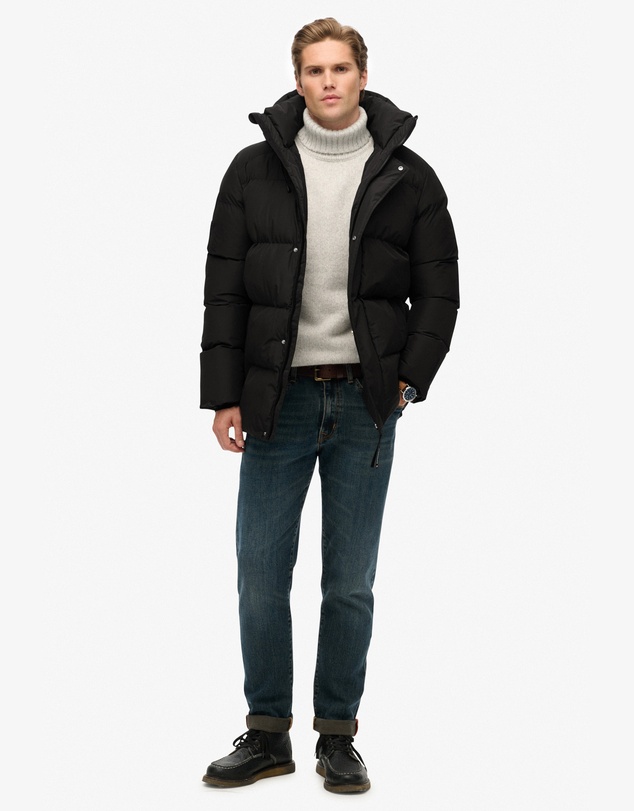 Superdry - Hooded 5 Baffle Sports Puffer