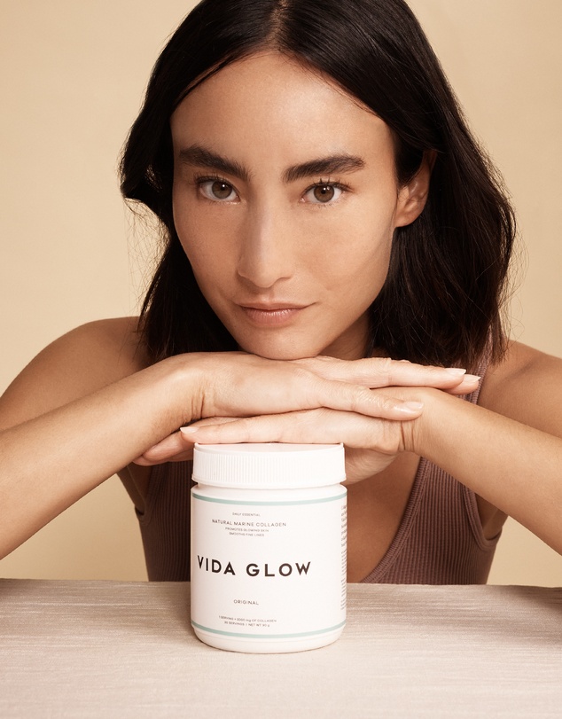 Vida Glow - Natural Marine Collagen Powder 90g Blueberry