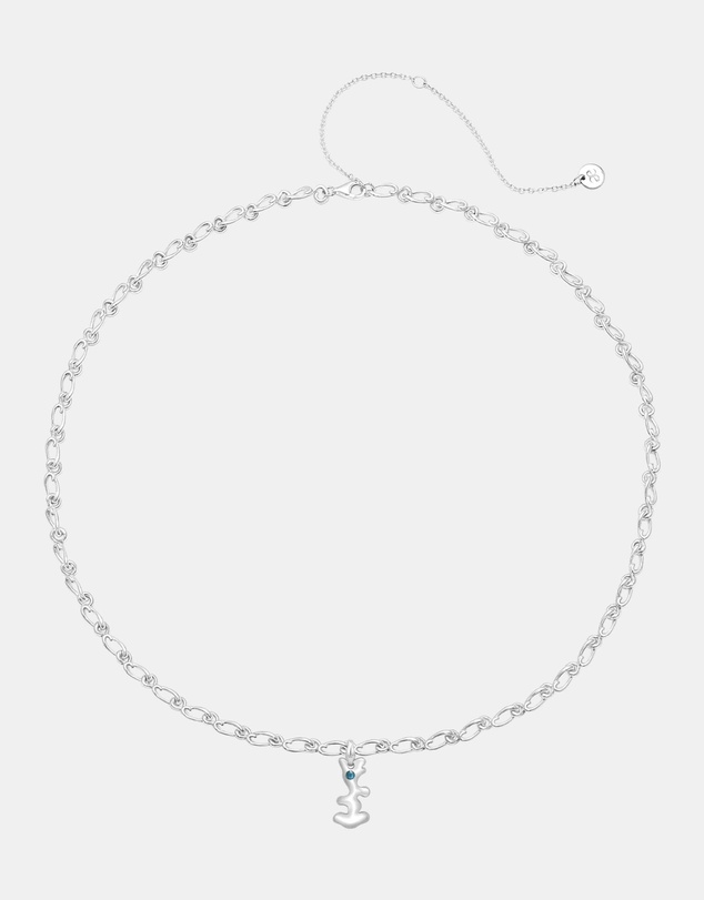 Graedance - Sagittarius Topaz Pendant on Eclipse Necklace