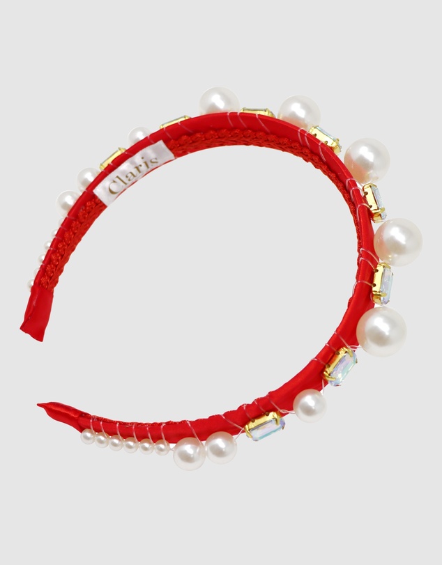 Claris The Chicest Mouse In Paris By Pink Poppy - Claris Fashion Jewelled Holiday Heist Headband