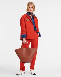 Longchamp - Épure Leather Tote Bag - XL