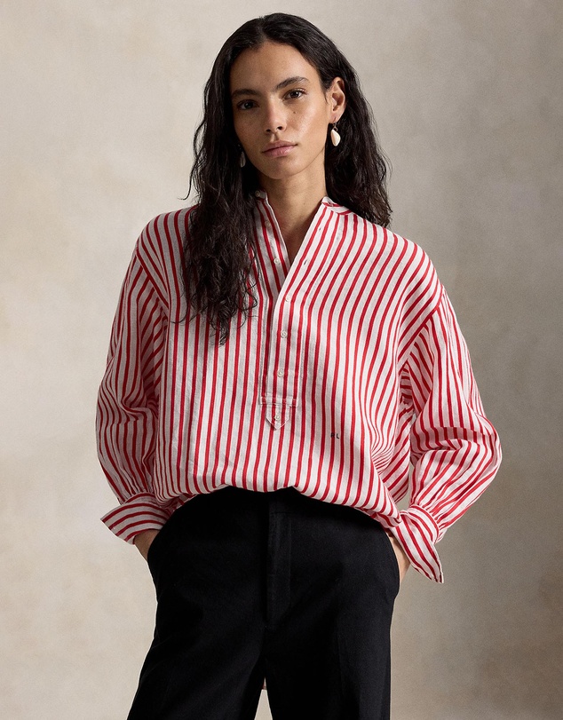 Polo Ralph Lauren - Striped Linen-Cotton Shirt