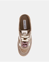 Steve Madden - Augustina Taupe/White Sneakers