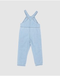 Fox & Finch - Botanica Embroidered Overalls 3-5 Yrs