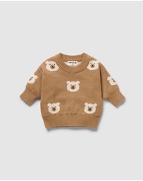 Wilson & Frenchy - Organic Knitted Jacquard Jumper - Babies