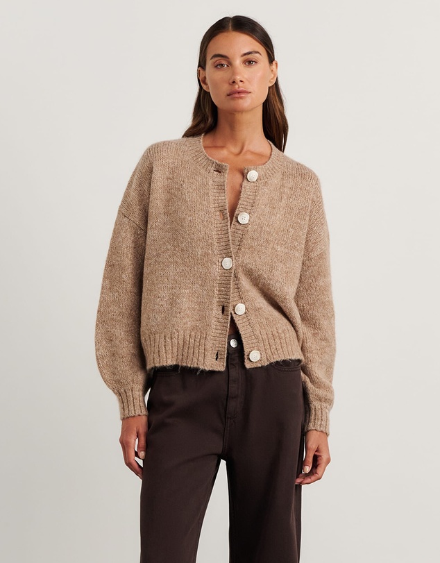 Jag - Lily Fluffy Knit Cardigan