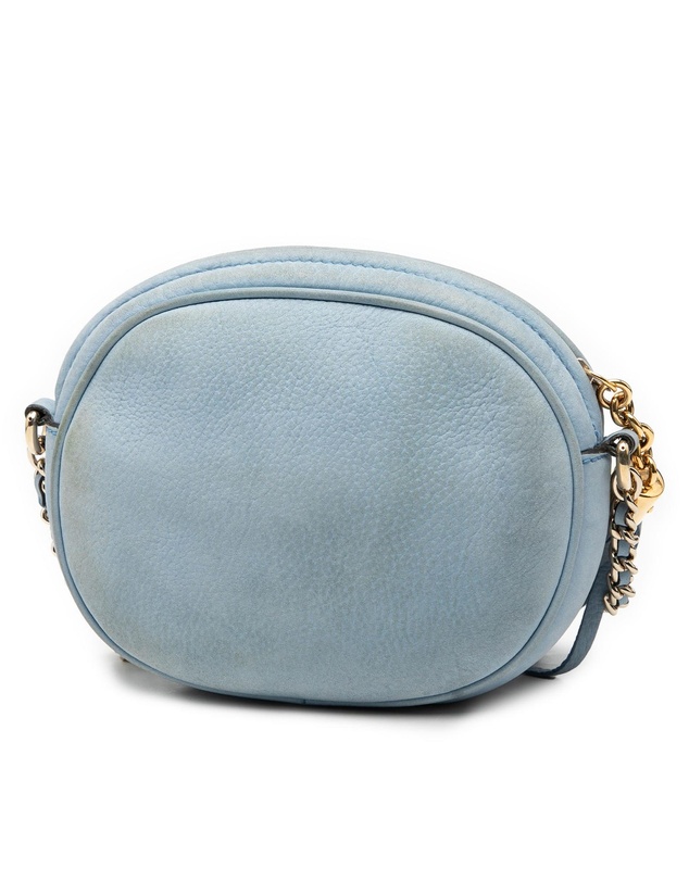 Pre-Loved by Azura Reborn - Pre-Loved Mini Nubuck Soho Chain Crossbody