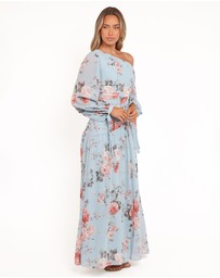 Petal & Pup - Levine Maxi Dress - Blue Floral