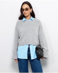 AERE - Enaya Chunky Merino Wool Jumper
