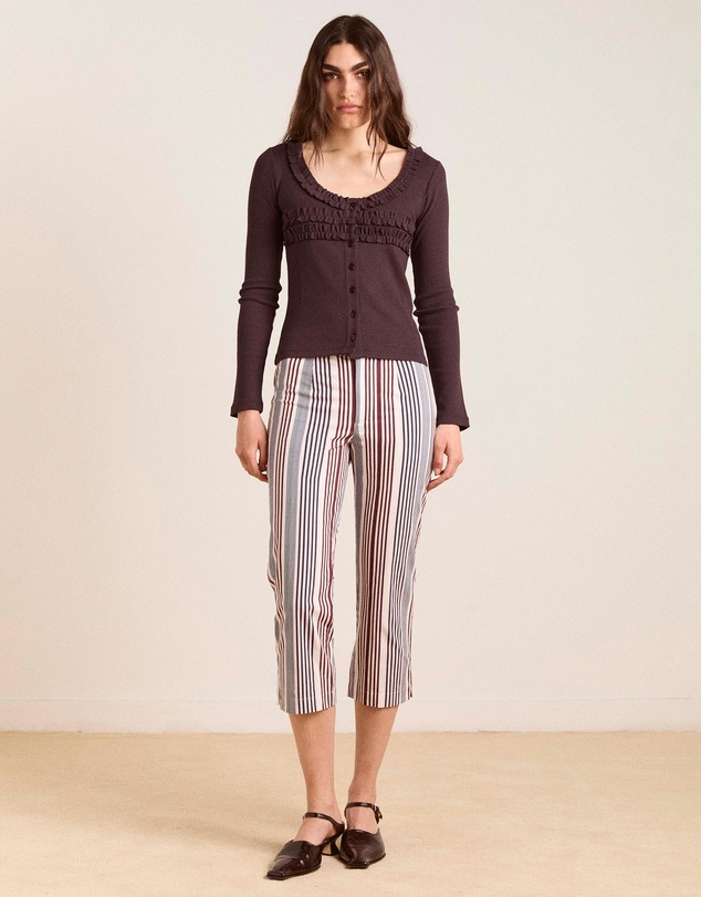 Damson Madder - Gaia Capri Trousers