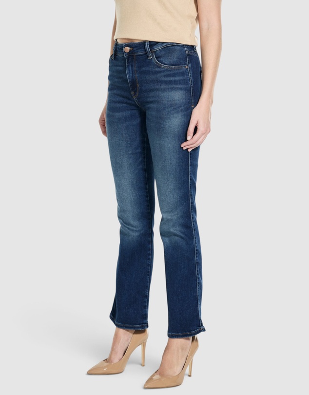 GUESS - Mid-Rise Sexy Straight Jeans