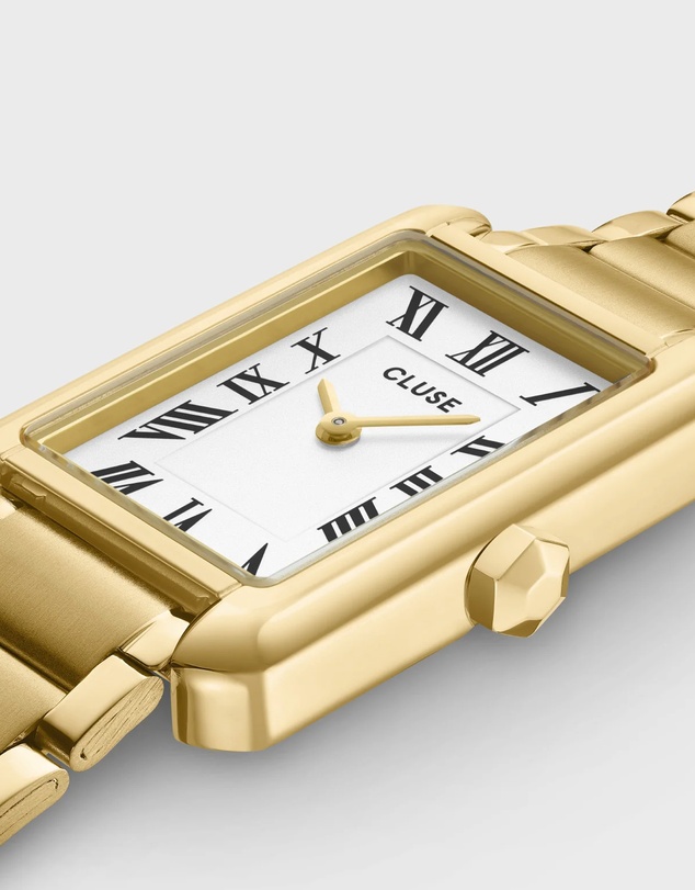 Cluse - Belisenna White/Gold Link
