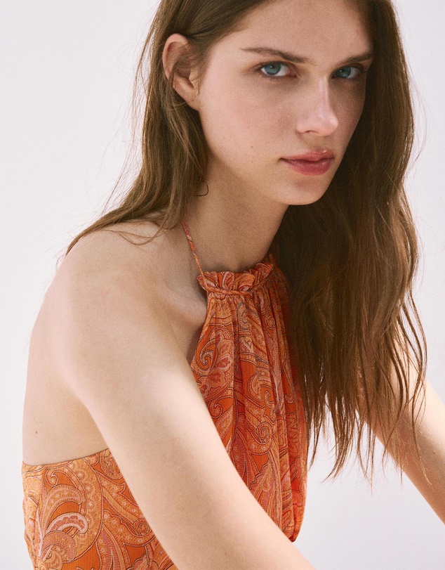 M.N.G - Orange Dress