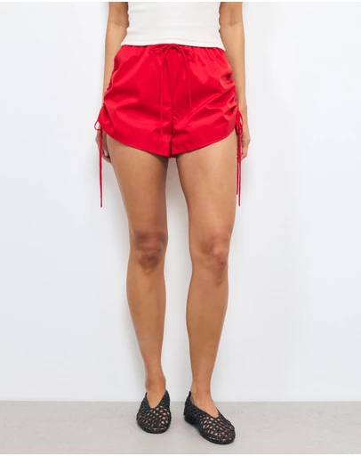 AERE - Mimi Ruched Shorts