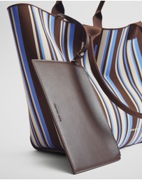 Country Road - Stripe Knit Shopper