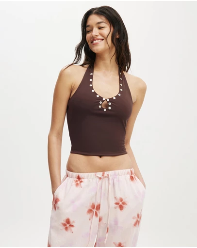 Cotton On - Bailey Button Halter