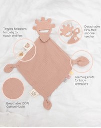 Playground - Silicone Comfort Teether - Rose