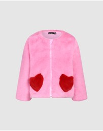 Rock Your Kid - Sweet Fur Jacket - Kids-Teens