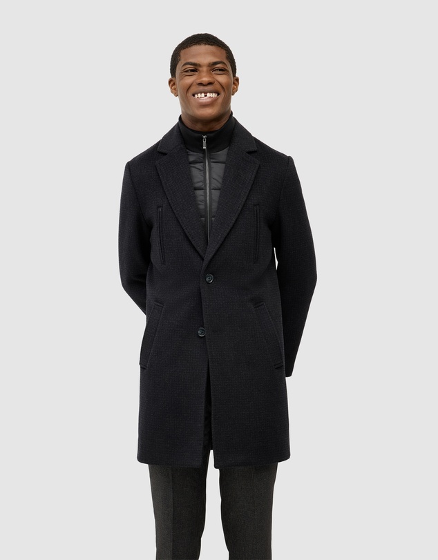 Politix - Christos Coat With Removable Puffer Insert