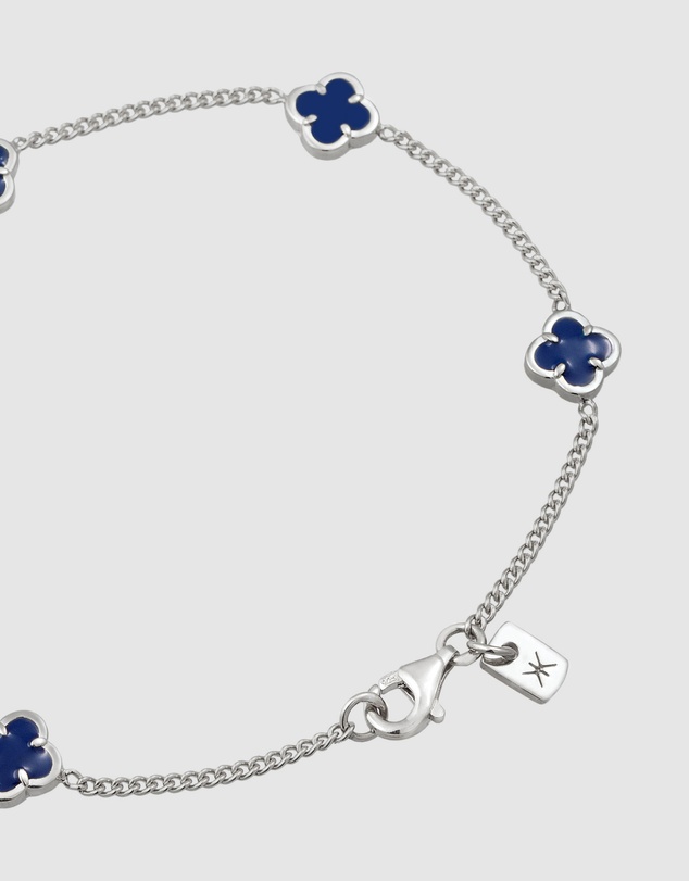 Kuzzoi - ICONIC EXCLUSIVE - Cloverleaf Bracelet in 925 Sterling Silver