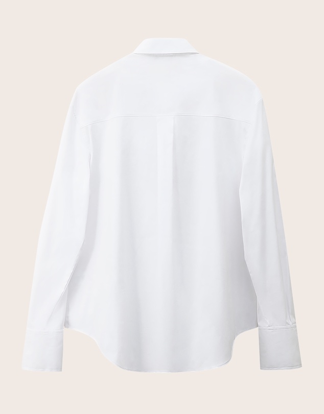 IDA+S - Matilda Oversized Stretch Cotton Blouse