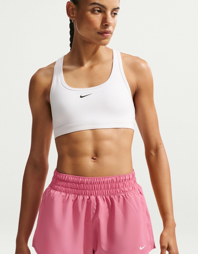 Nike - Nike One Dri-FIT Mid-Rise 3-Inch Brief-Lined Shorts