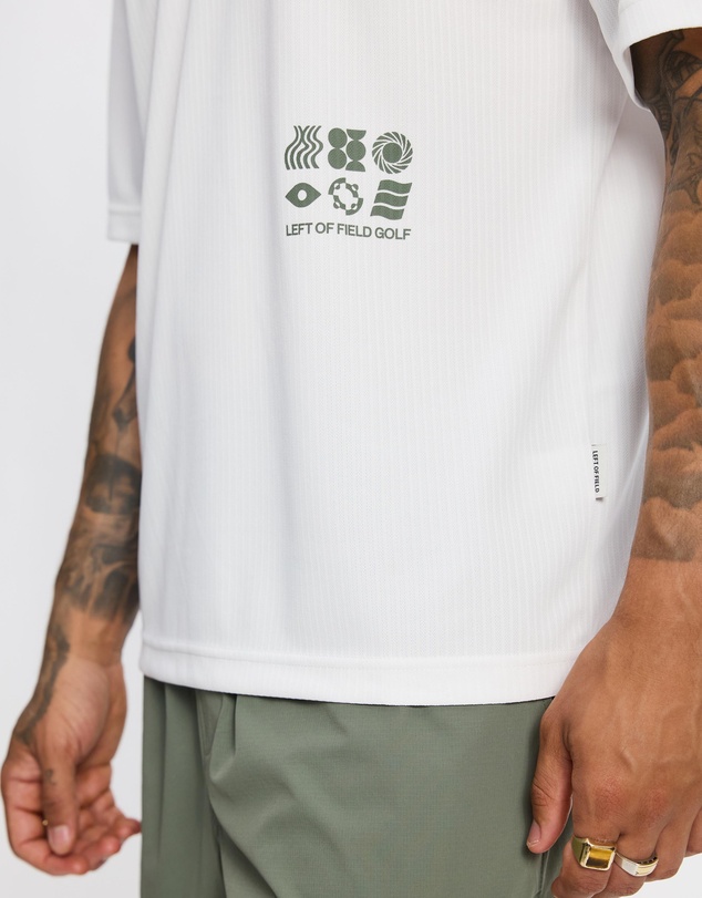 Left of Field Golf - Bass Straight Mv Golf Polo