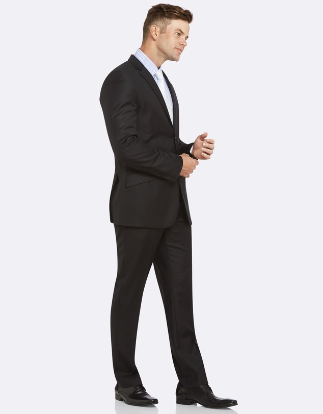 Kelly Country - Pure Wool Black Suit