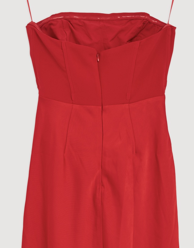 Revibe - Repaired CHANCERY Ayla Corset Drape Maxi Dress - AU 10