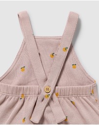 Wilson & Frenchy - Organic Waffle Overalls - Babies
