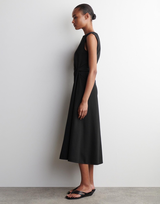 COS - Twist-Detail Midi Dress