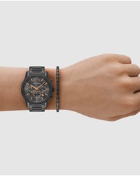 Armani Exchange - Gunmetal Chronograph Watch