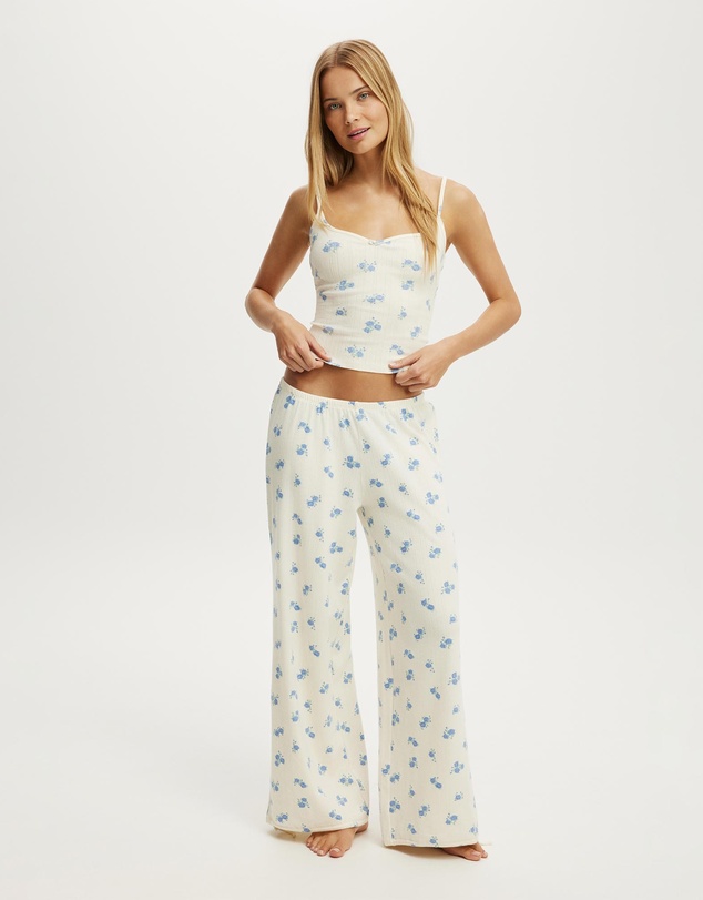 Cotton On Body - Dreamy Soft Pointelle Wide Leg Pant